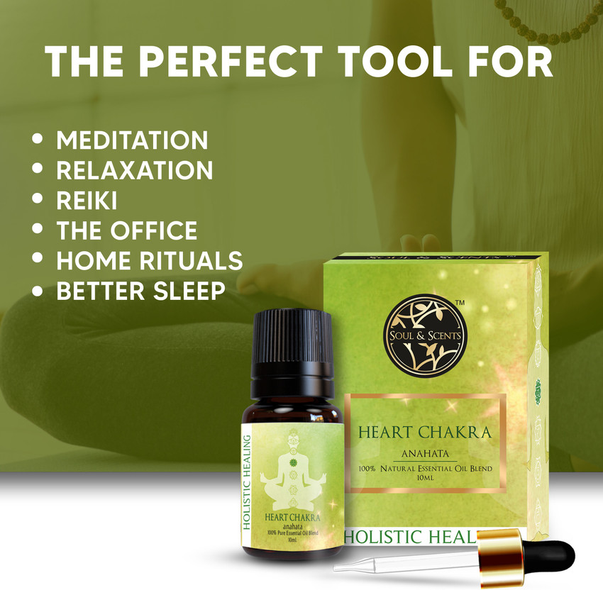 Soul Scents HEART CHAKRA SYNERGISTIC OIL Price in India Buy Soul Scents HEART CHAKRA SYNERGISTIC OIL Online In India Reviews Ratings Features Flipkart