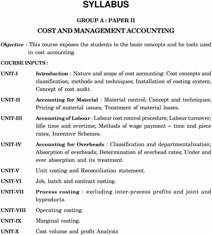 Idle Time, Labour Cost, Concept, CA Inter, Questions