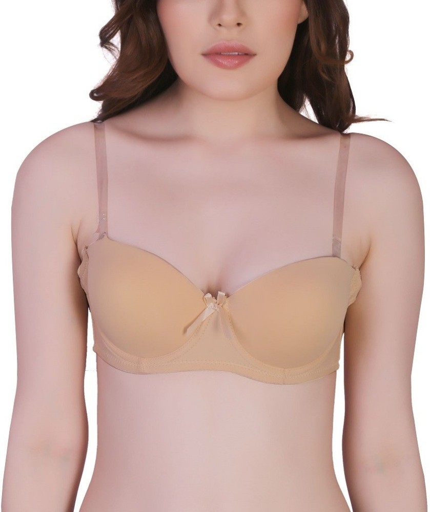 PLUMBURY Strapless Backless Padded Bra Women Push-up Lightly Padded Bra -  Buy PLUMBURY Strapless Backless Padded Bra Women Push-up Lightly Padded Bra  Online at Best Prices in India