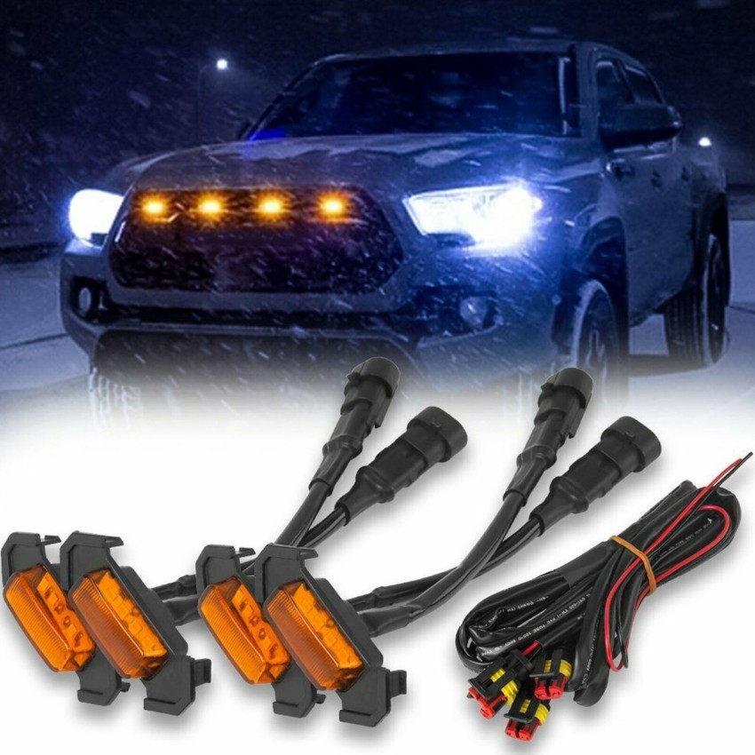 Car front store bumper lights