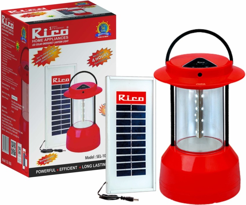 Rico EL906 Rechargeable Emergency Light (Red)– Rico India