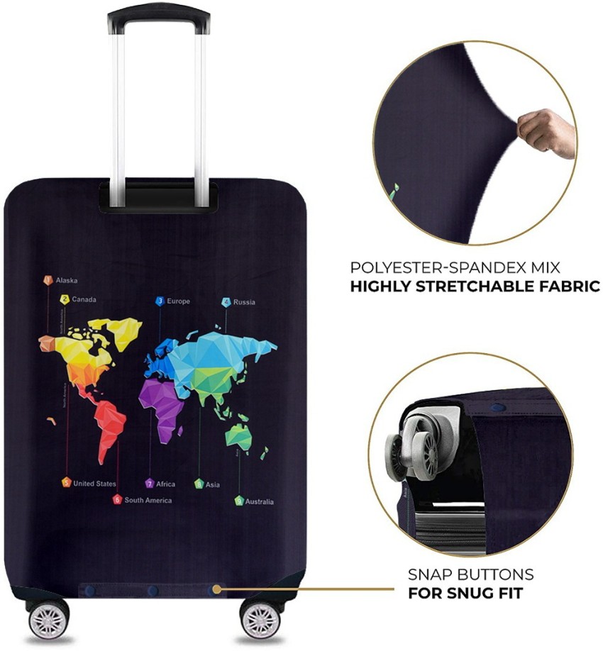 Cortina NEW-LUGGAGE-L-15 Travel Luggage Cover Spandex Suitcase Protector  Washable Baggage Covers (L (for 25-28 inch luggage), Go Travel) Luggage  Cover Price in India - Buy Cortina NEW-LUGGAGE-L-15 Travel Luggage Cover  Spandex Suitcase