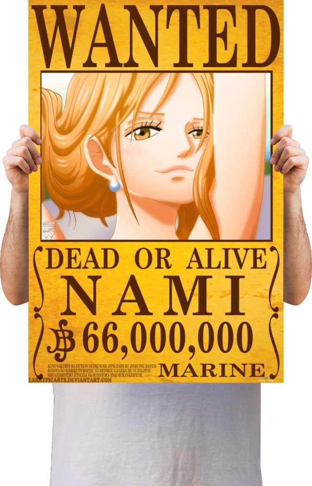 One Piece Poster Wanted Nami