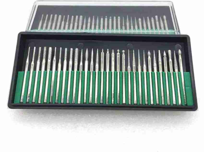 20 Pcs Mini Micro Twist Drill Bits 0.5mm-3mm w/ Aluminum Hand Drill Keyless Chuck