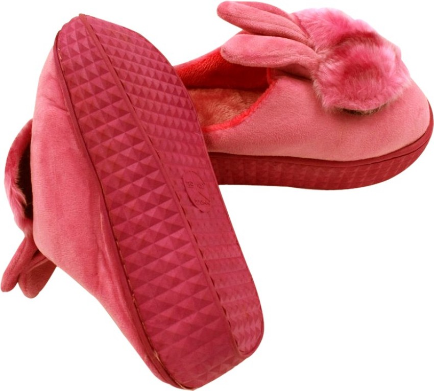 Childrens rabbit slippers hot sale