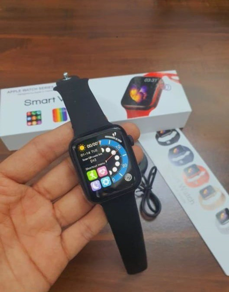 NKL Display Crown Working T55 Full Screen Smartwatch Price in