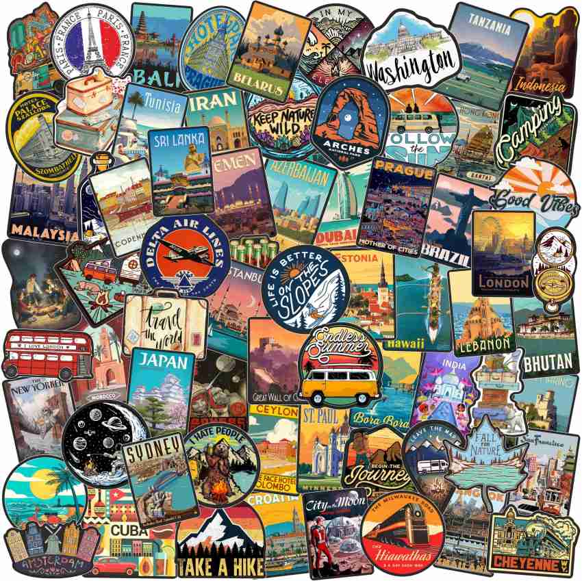 Travel Sticker Set