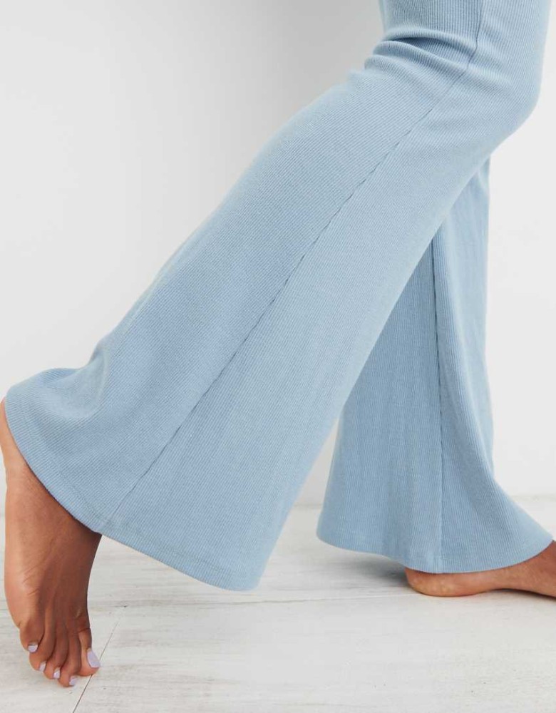 EVERDION Flared Women Blue Trousers - Buy EVERDION Flared Women