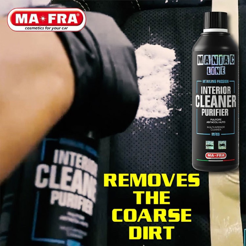 Mafra Maniac Car Detailing Line, All Round Plastic Protectant, Protects and  Revives Plastic and Auto Rubber, Both Internal and External, 500ml