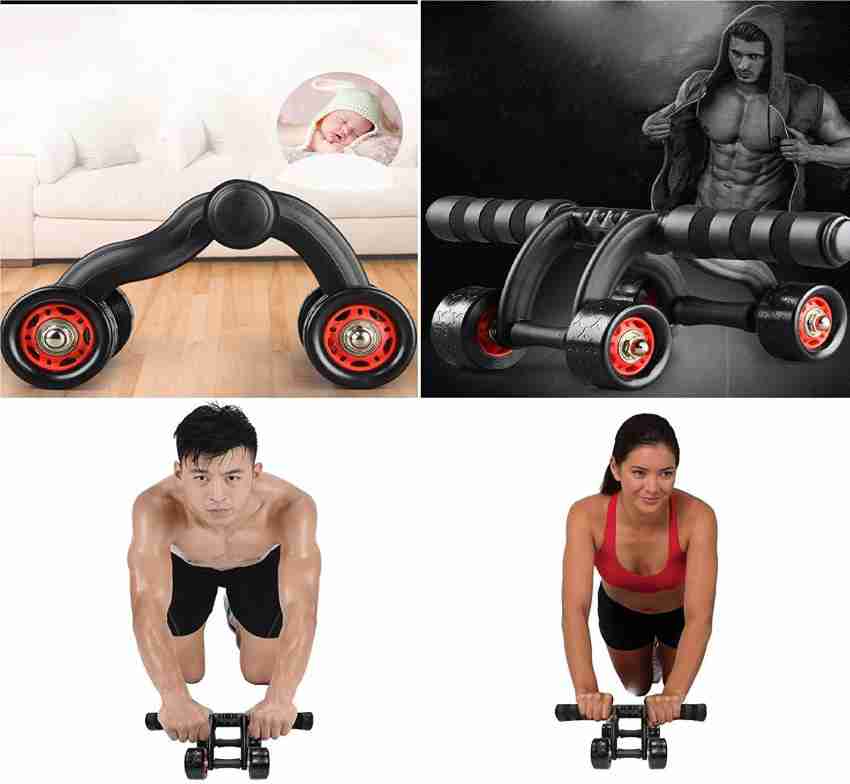 SPORTOFISTA ™ Ab Roller Exerciser Wheel - Core Abdominal Strength