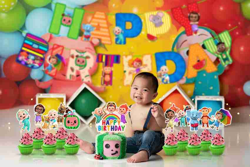ZYOZI Cocomelon Birthday Party Supplies Birthday Party