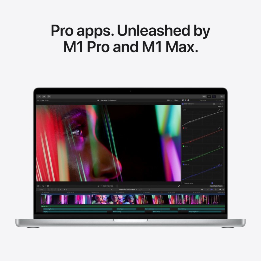 Apple 2021 Macbook Pro Apple M1 Max - (32 GB/SSD/1 TB SSD/Mac OS Monterey)  MK1H3HN/A