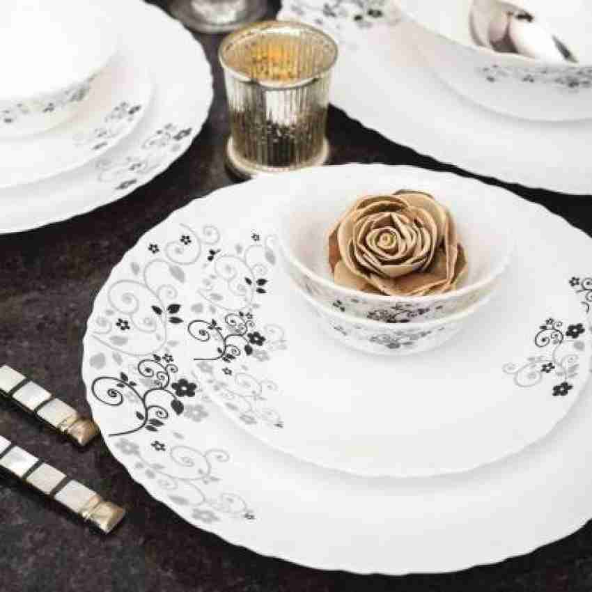 LAOPALA Pack of 65 Opalware Dinner Set Price in India Buy LAOPALA Pack of 65 Opalware Dinner Set online at Flipkart