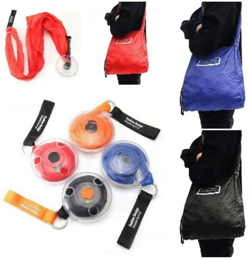 NRL Creation Roll Up Shopping Bag Reusable Foldable Cross Body