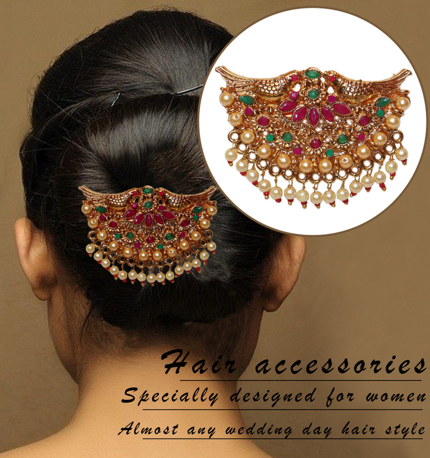 Hair brooch online sale