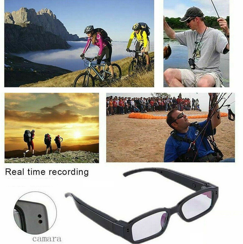 Reading glasses with camera clearance