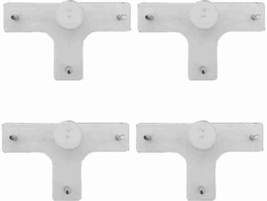 MERKEL 5 pcs / 4 pin Star White Plastic Hard Picture Frame Wall Hooks Hook  1 Price in India - Buy MERKEL 5 pcs / 4 pin Star White Plastic Hard Picture