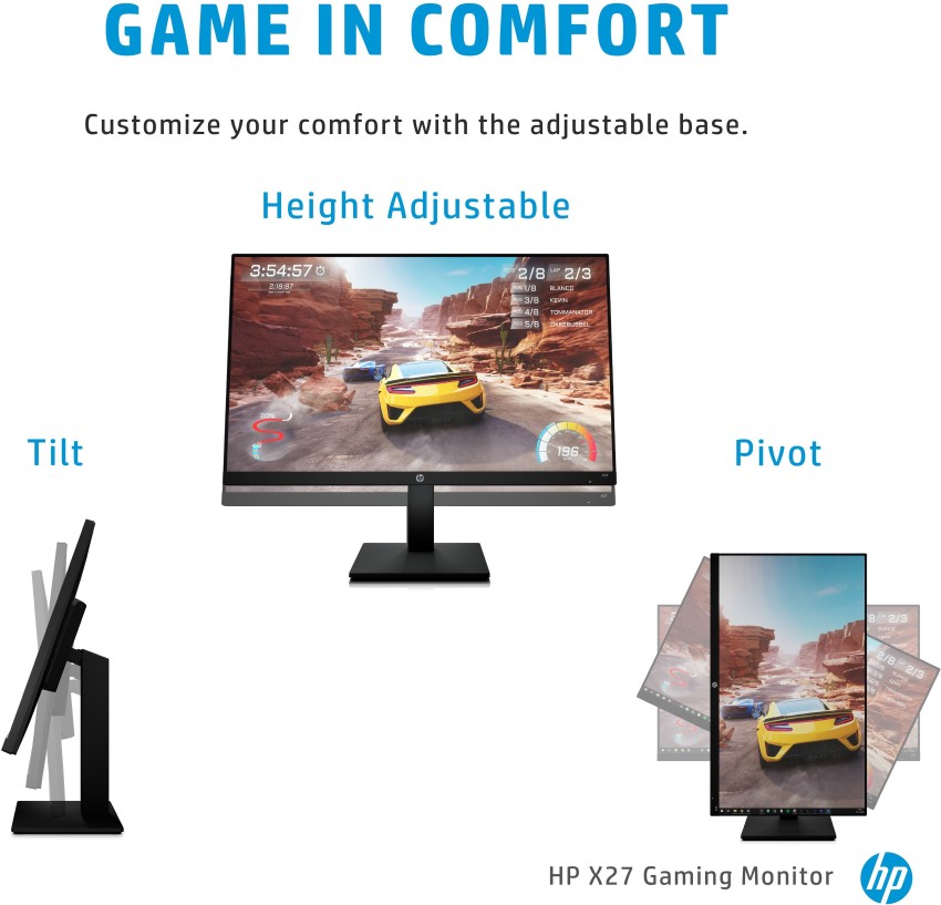 Monitor Gamer HP X27 27 in FHD IPS 165HZ 1MS - Promart