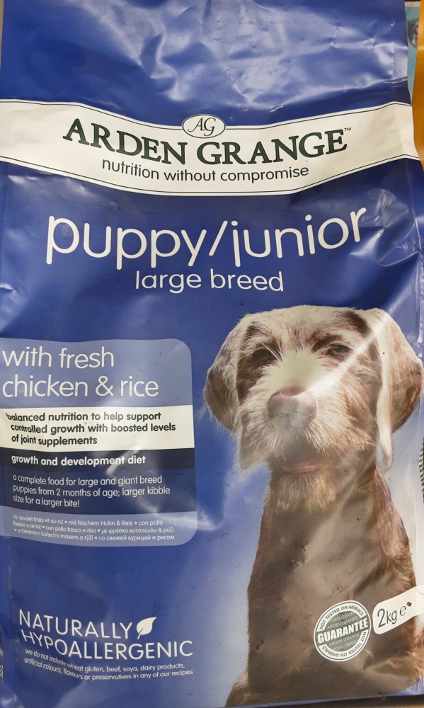 Arden grange large outlet puppy food