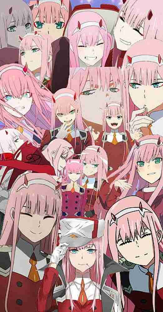 Zero Two Darling Darling In The Franxx Matte Finish Poster Paper Print -  Animation & Cartoons posters in India - Buy art, film, design, movie,  music, nature and educational paintings/wallpapers at