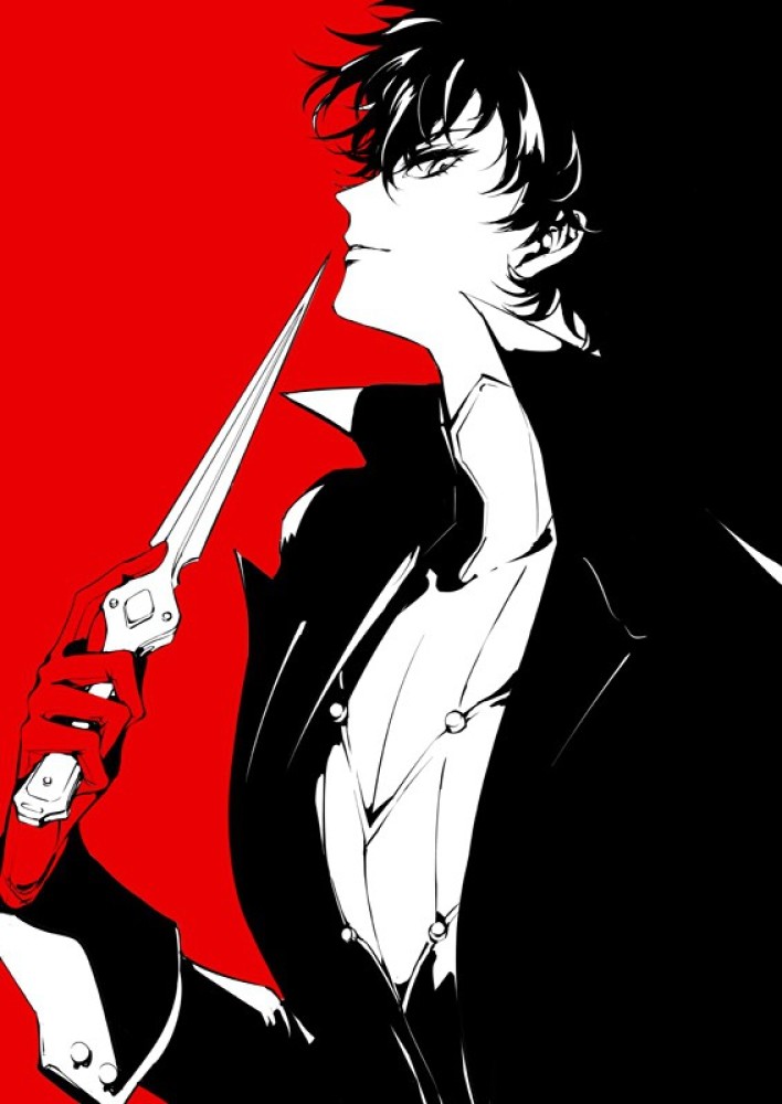 Joker Persona 5 A4 Art Print 