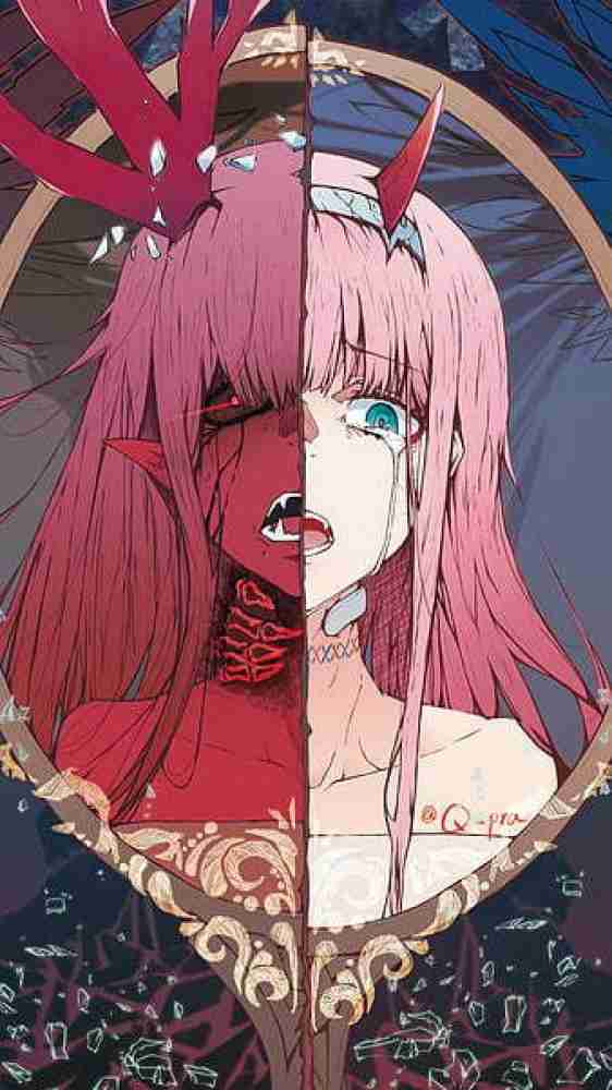 Zero Two Past 002 Anime Darling In The Franxx Zero Two Matte Finish Poster  Paper Print - Animation & Cartoons posters in India - Buy art, film,  design, movie, music, nature and