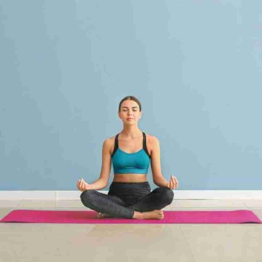 Yoga Mat Equipment Set Blocks, Strap, Toning Tube For Meditation & Fitness