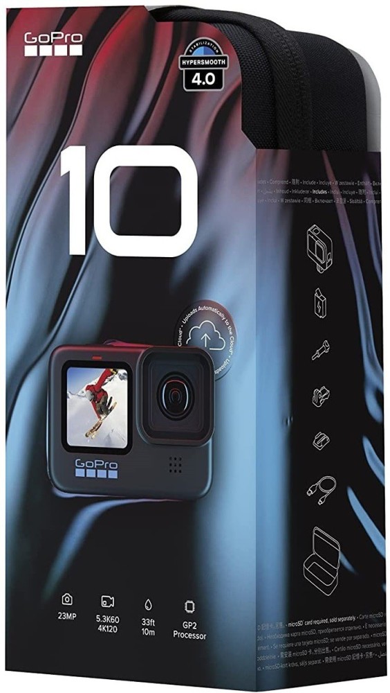 Buy the GoPro HERO 10 Black Action Camera 4K Video - Waterproof