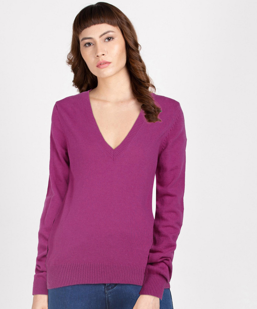 Benetton v new arrivals neck sweater