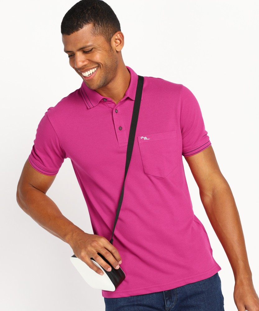 Dark pink polo clearance shirts