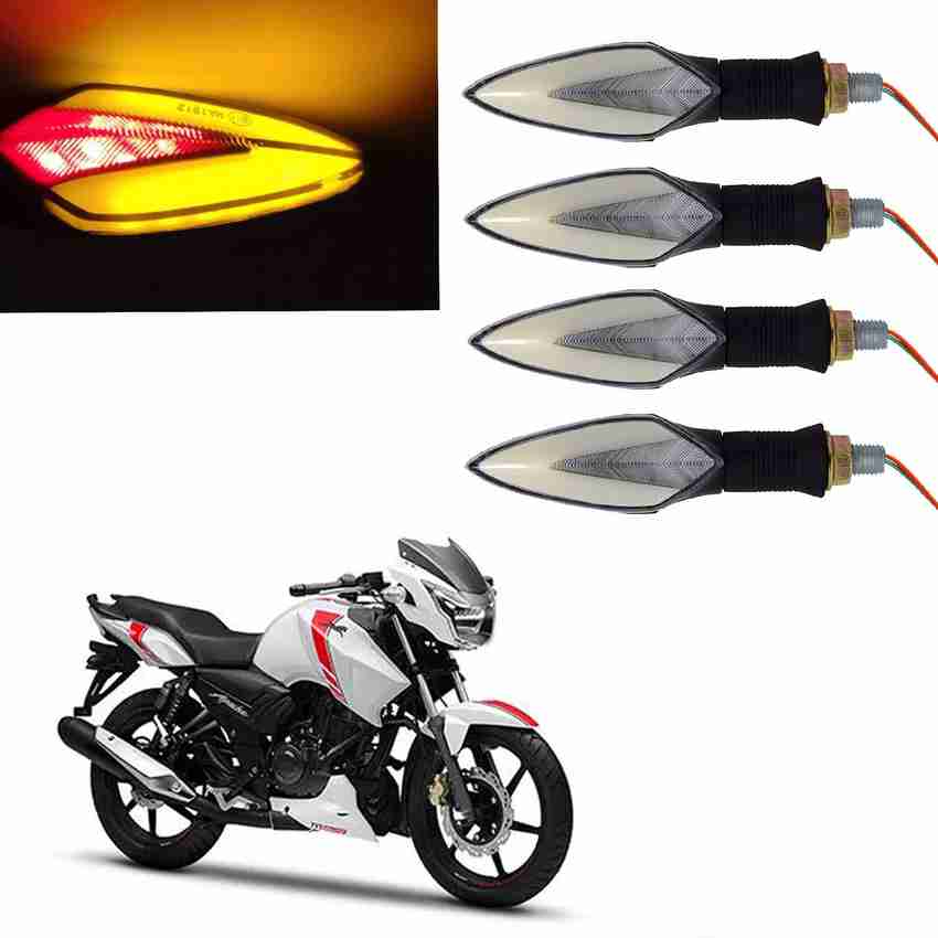 Vagary Front Rear LED Indicator Light for TVS Apache RTR 160