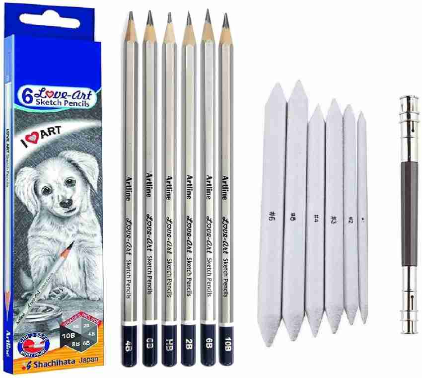 SKYGOLD A5 SKETCH BOOK 140 GSM WITH CAMLIN DRAWING PENCIL SET  COMBO ART SET FOR ARTISTS - ART SET