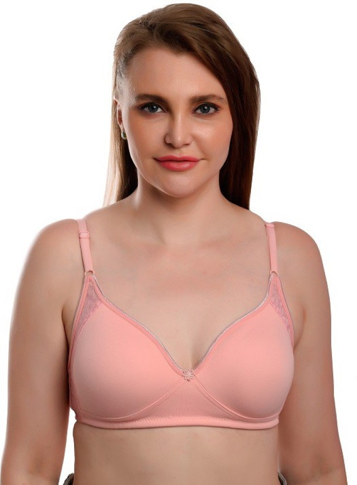 Buy Layeba Women Full Coverage Non-Padded Wireless Cotton Bra (34D