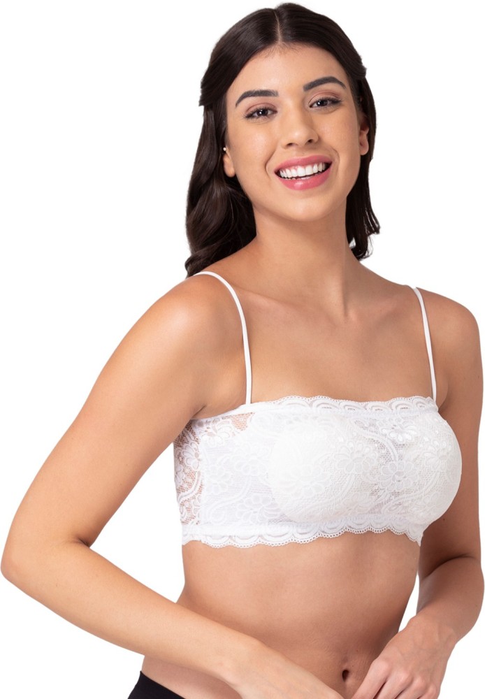 Joomie Women Bandeau/Tube Lightly Padded Bra - Buy Joomie Women Bandeau/Tube  Lightly Padded Bra Online at Best Prices in India