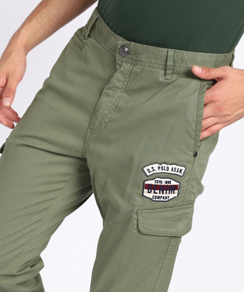 Men's GEORGE & US POLO ASSOC Black T-Shirt & Khaki Cargo Pants NWT  2XL/38x30 | eBay