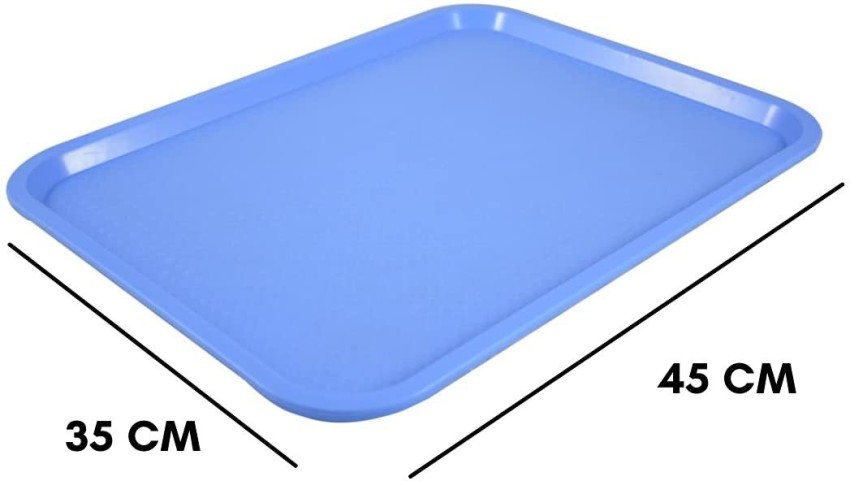 Urmila Plastic Serving Tray Platter Rectangular Shape