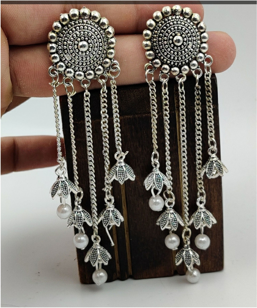 Flipkart oxidised earrings hotsell