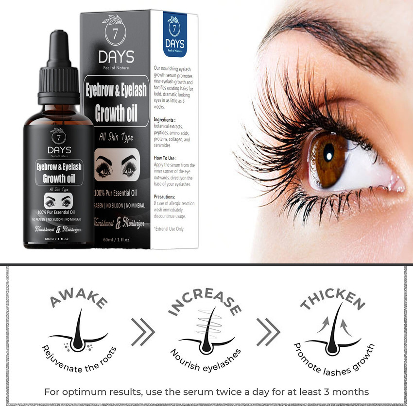Lash outlet growth oils