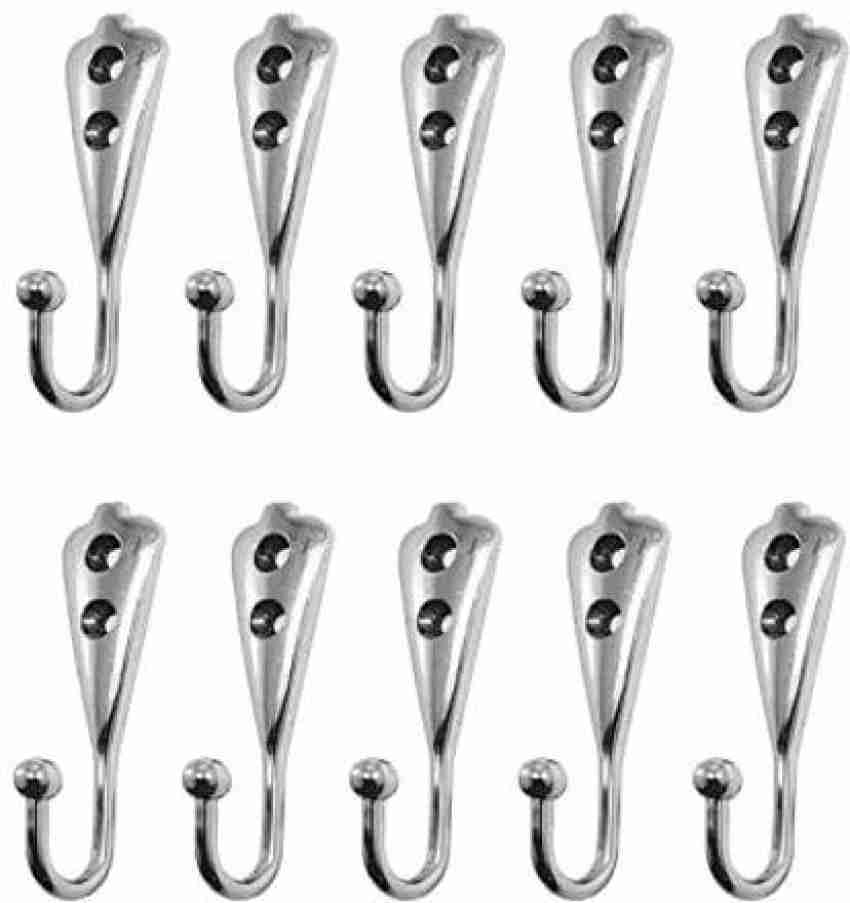 PROMIXO Cloth Hooks Single Pin Stainless Steel Hanger for Door