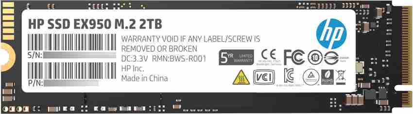 HP HP EX950 2 TB Laptop Internal Solid State Drive (SSD) (EX950 