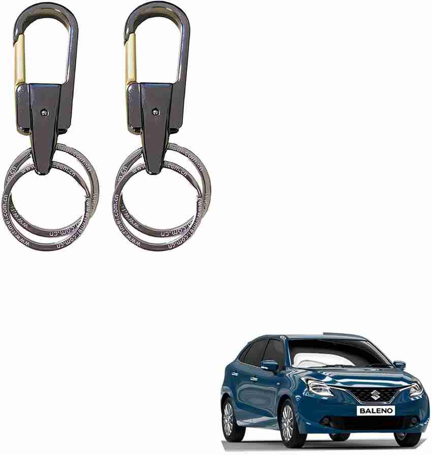 SEMAPHORE Stainless Steel Luxury Ca Keychain Elegance Double Key Ring for Maruti Baleno Key Chain Price in India Buy SEMAPHORE Stainless Steel Luxury Ca Keychain Elegance Double Key Ring for Maruti