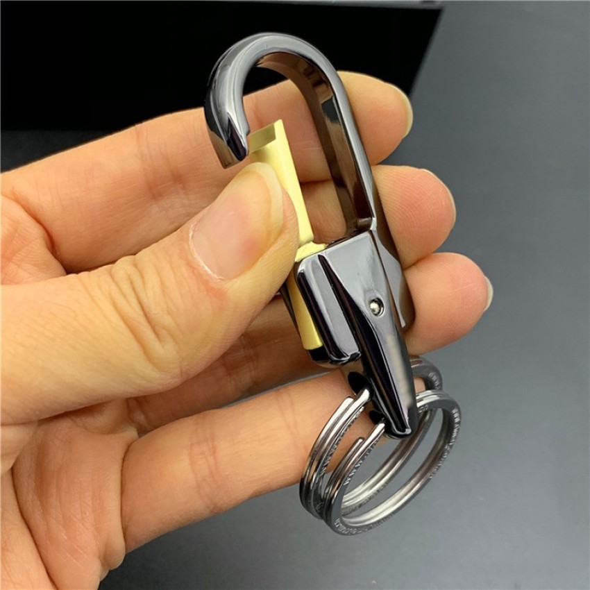 Semaphore Stainless Steel Luxury Ca Keychain Elegance Double Key Ring For Honda Amaze Key Chain