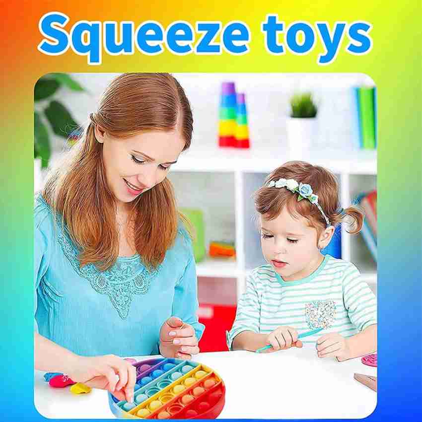 Aganta Pop It Fidget Toy Kids Learning And Educational Toys Boys Pop It  Girls Popitst Popat Toys For Kids Fun Toys Stress Relief Anxiety Reliever  Adhd Toys Asmr Toys Motor Toys For