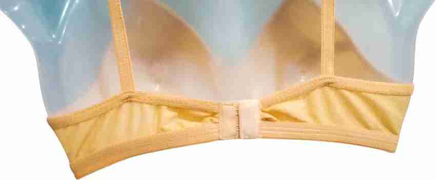 Buy PRETTYBOLD Women Cotton Padded Sheer Net Lace Bra Panty
