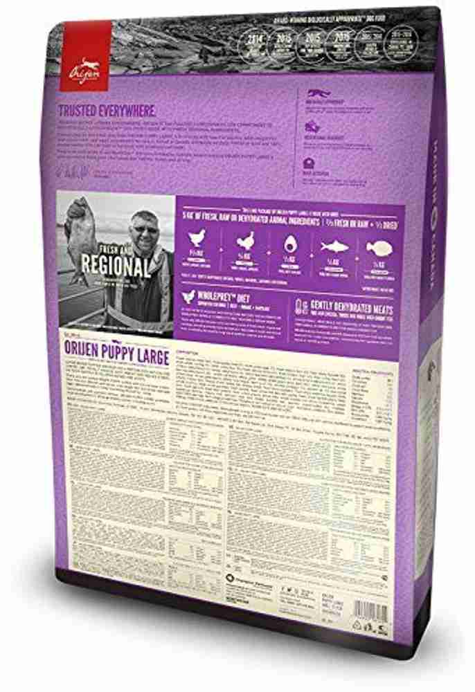 Orijen Large Puppy Chicken Vegetable Meat 11.4 kg Dry Adult Dog