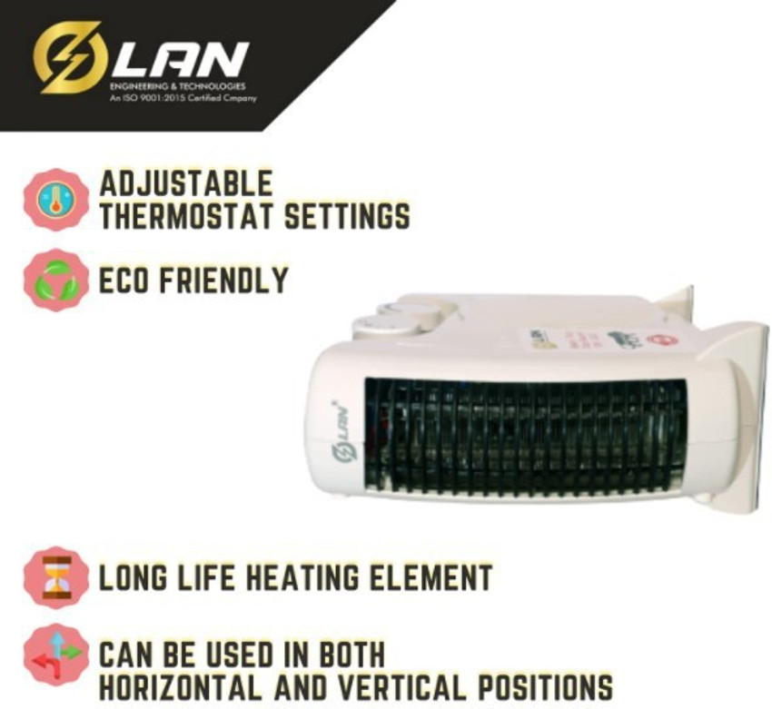 LAN ENGINEERING Room Heater LAN RH-2412 Fan Room Heater Price in India -  Buy LAN ENGINEERING Room Heater LAN RH-2412 Fan Room Heater online at  Flipkart.com