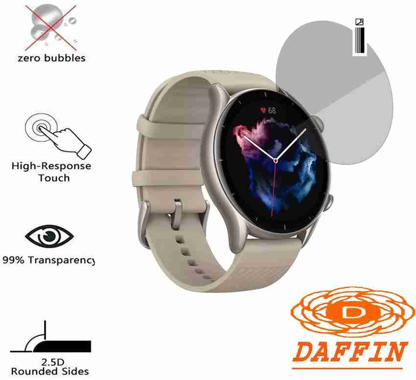 daffin Screen Guard for Amazfit GTR 3 Smartwatch daffin