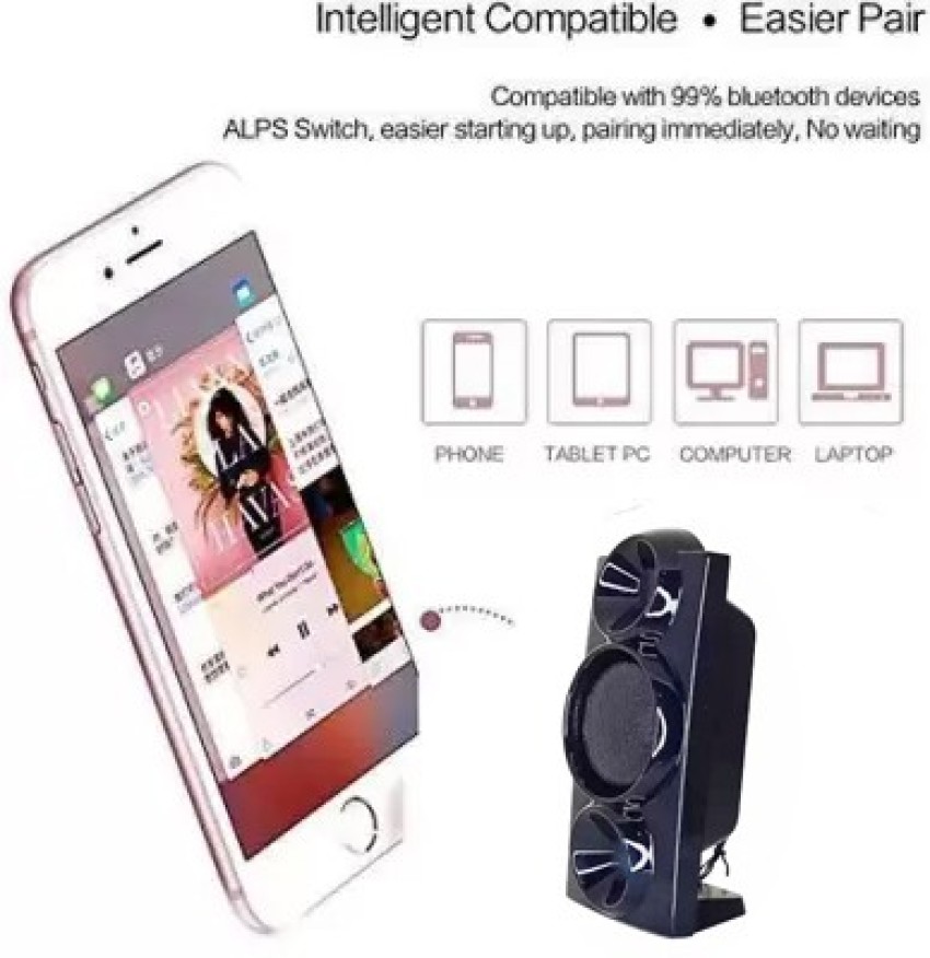 Buy WHISTLE9 Mega Bass Home Speaker Compatible all smartphone all & all ios  android 10 W Bluetooth Speaker Online from