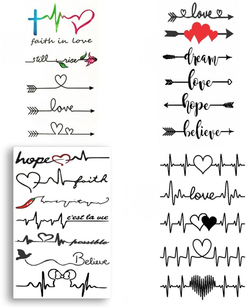 Heartbeat Tattoo : 30+ Cute and Attractive Heartbeat Tattoo Designs - euTAT  | Heartbeat tattoo design, Heartbeat tattoo, Heartbeat tattoo on wrist