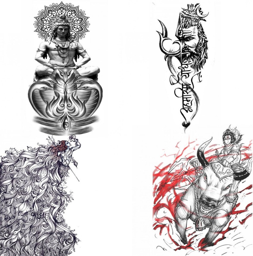 Om  Trishul Tattoo Design by ChaoSolace on DeviantArt
